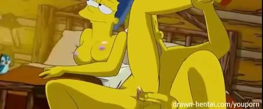 Секс Гомера и Мардж Симпсон